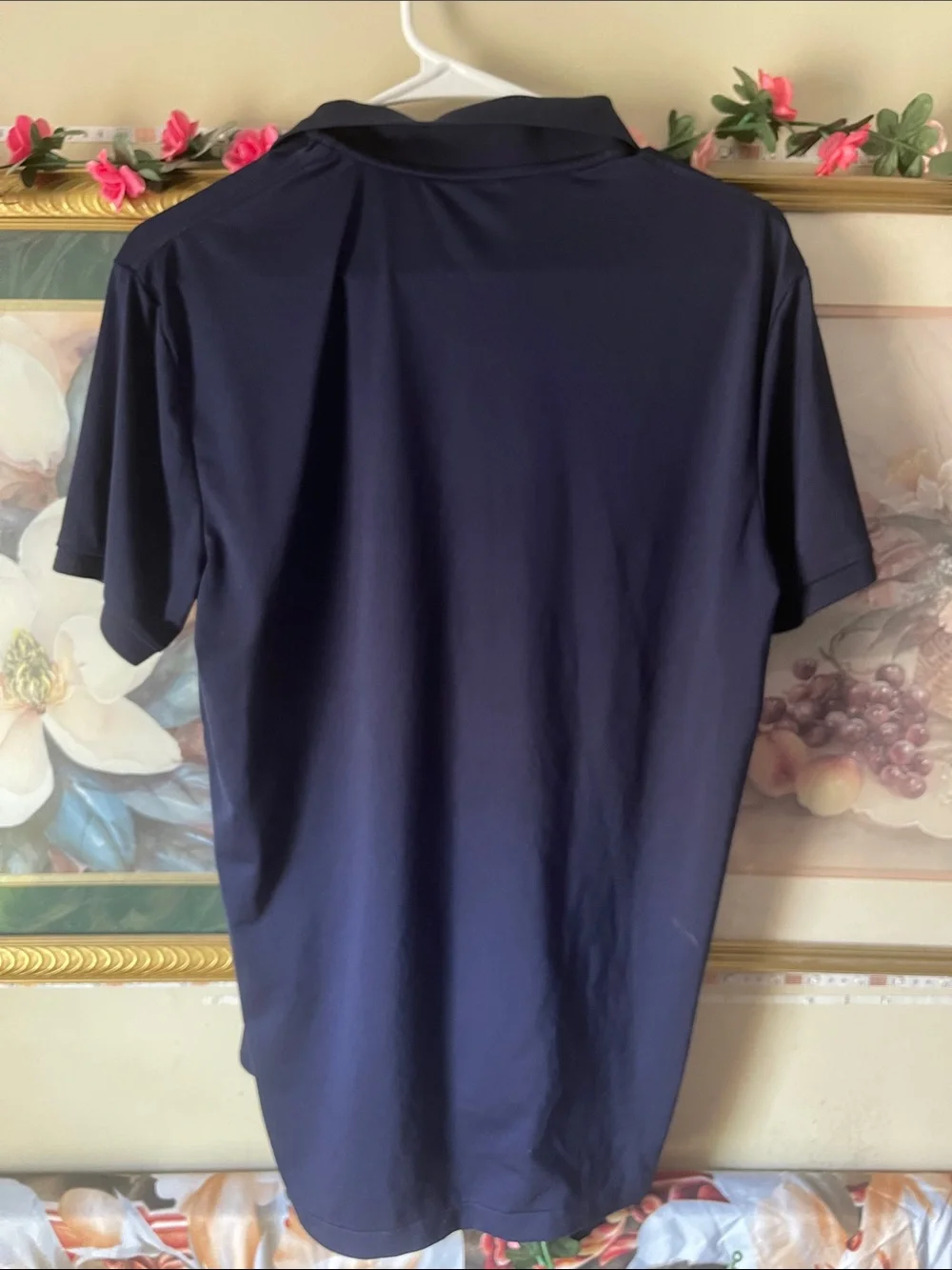 Ralph Lauren Navy Polo Shirt with Embroidered Pony